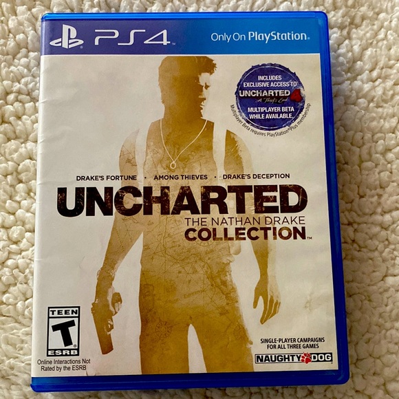 Uncharted The Nathan Drake Collection PS4 3 Games in one - Picture 1 of 13